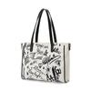 Graffiti Canvas Bag New Fashion Large Capacity Tote Bag Large Bag Birthday Gift Length 30cm High 26cm Wide 9cm