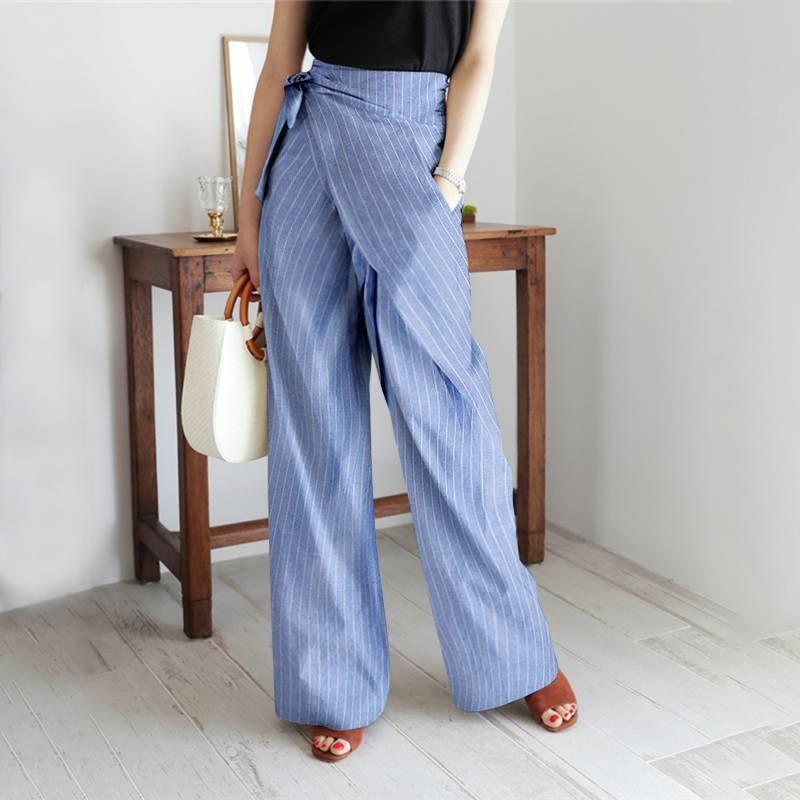 IHUASU Casual damesbroeken en capri's met effen print