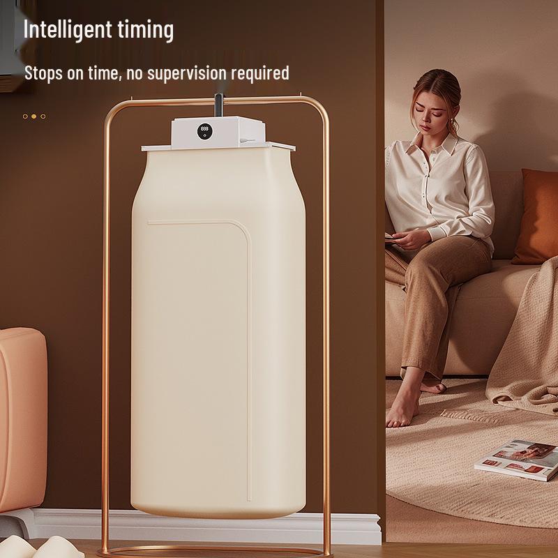 Smart Foldable Clothes Dryer: Quick-Drying, Convenient, Sterilizes Baby Clothes, Perfect for Dorms.