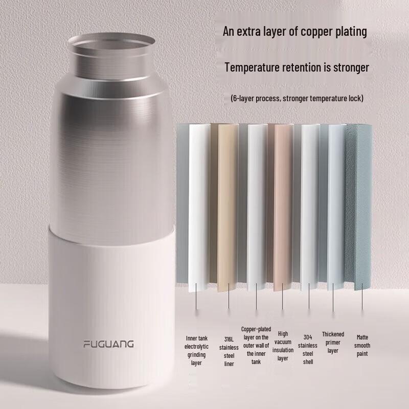 Fuguang 1200ml 316 Stainless Steel Insulated Tea Bottle