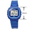Casio CASIO Digital Watch Chipkashi Cheap Casio LA-20WH-2A Ladies Girls Kids Blue Overseas Model