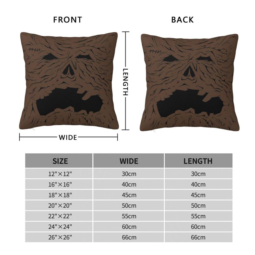 Evil Dead Necronomicon ExMortis Pillowcase Polyester Linen Velvet Pattern Decorative Throw Pillow Case Car Cushion Cover 45x45