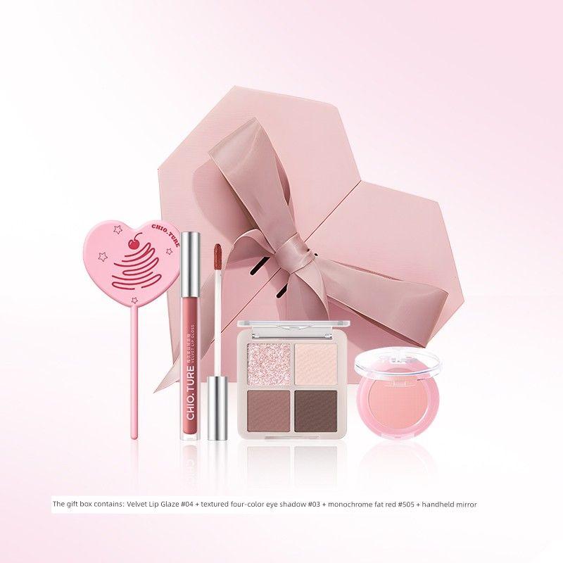 

CHIOTURE Birthday Gift Box Suit Makeup Cosmetics for Girlfriend Girlfriend Suit Genuine Full Set Mid-Autumn Festival Gift Box A
