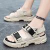 Summer Sandals, Men's Beach Wear, Casual Sports, Platform Soles, Roman Student Slippers, Dual-purpose Driving, Trendy, Breathable