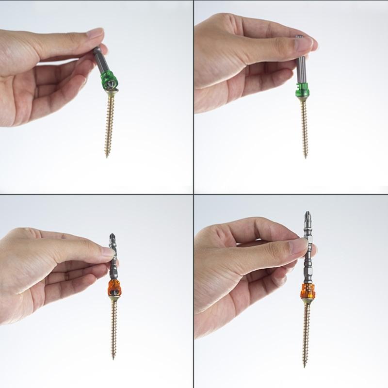 5pcs/10pcs Double Head Magnetic Bit Screwdriver Drill Bit Electric Drill Tool Attachment Screwdriver Bits