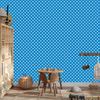 Blue and Azure Dots Wallpaper for Living Room and Bedroom 50x1000