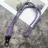 Metal Clip Paracord Neck Lanyard Parachute Rope Umbrella Rope Keychain  Outdoor Survival