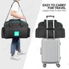 DJ Cable File Bag Large Capacity DJ Bag with 4 Detachable Dividers DJ Cabel Organizer Case for Sound Equipment DJ Gear Musician