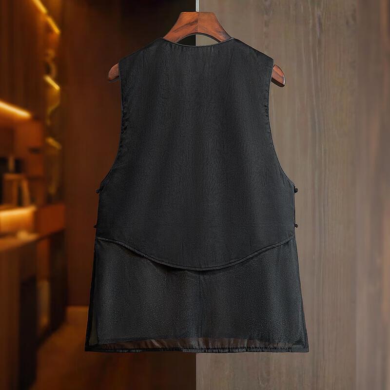 Sibaishe New Chinese Style Embroidered Vest for Women