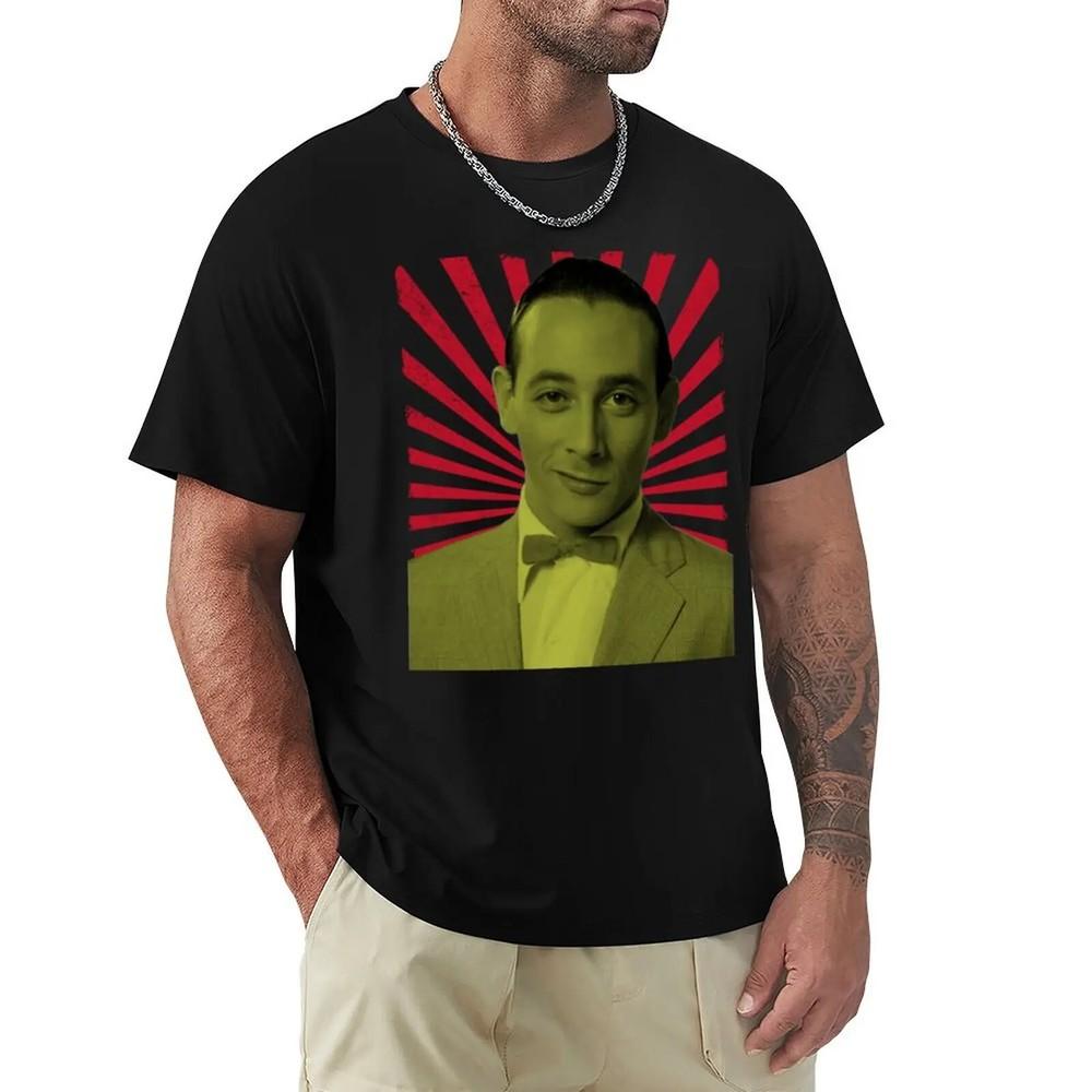 

Pee Wee Herman T-shirt boys animal print new edition Aesthetic clothing men Unisex T-Shirt XXL