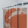Red Crab Shower Curtain Waterproof Bath Decorative Bathroom Decor Modern Home Living Room Decoration Customizable Size Options A