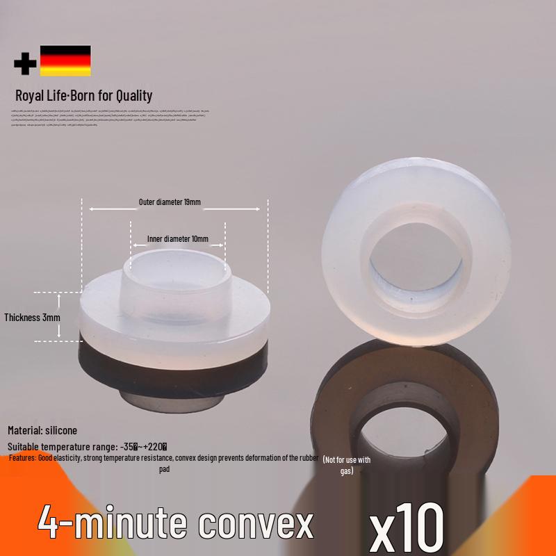 1-Inch Silicone Rubber Washer for Water Pipes and Meters