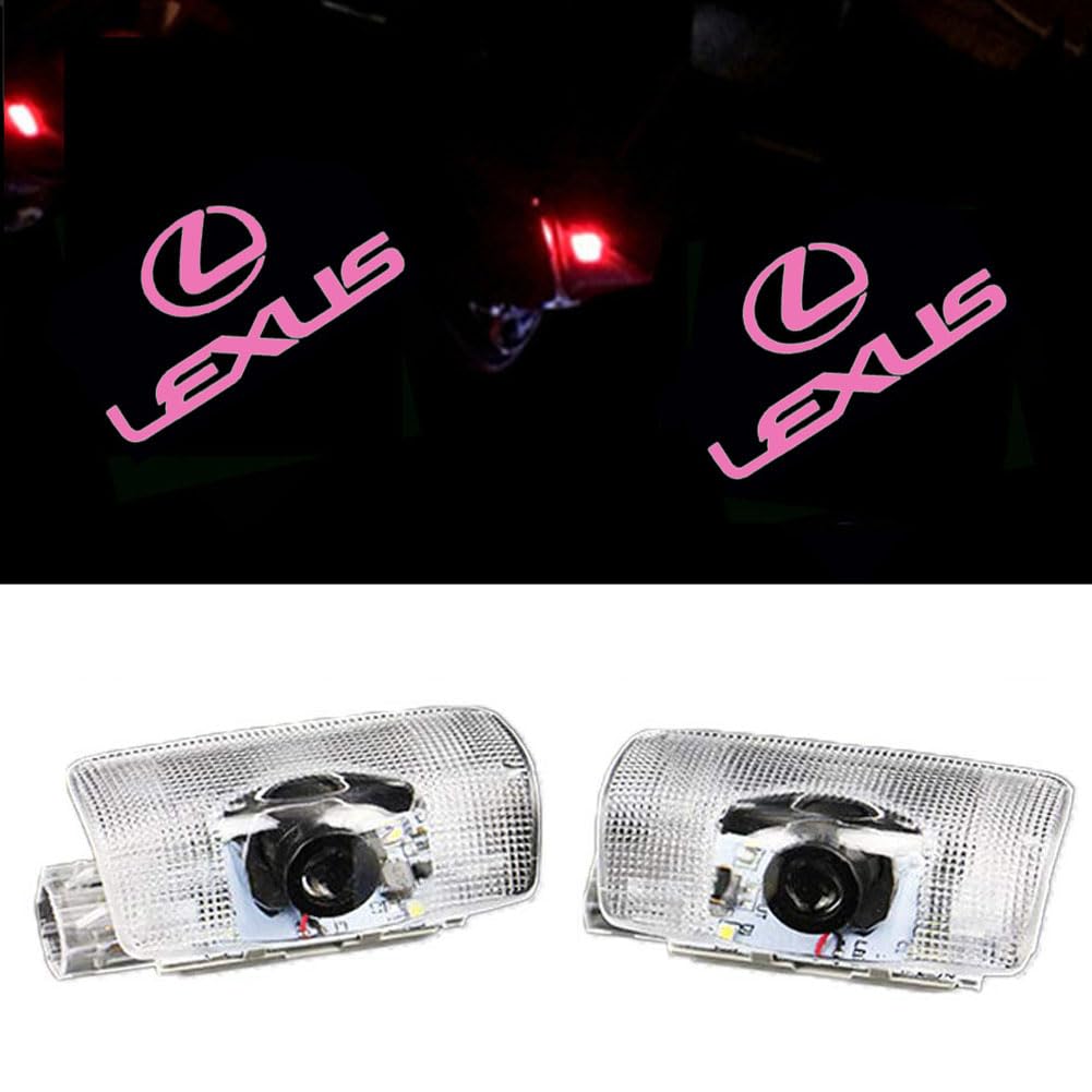 Boseyway Lexus Car Door Lamp Courtesy Lamp Door Welcome Light one size розовый