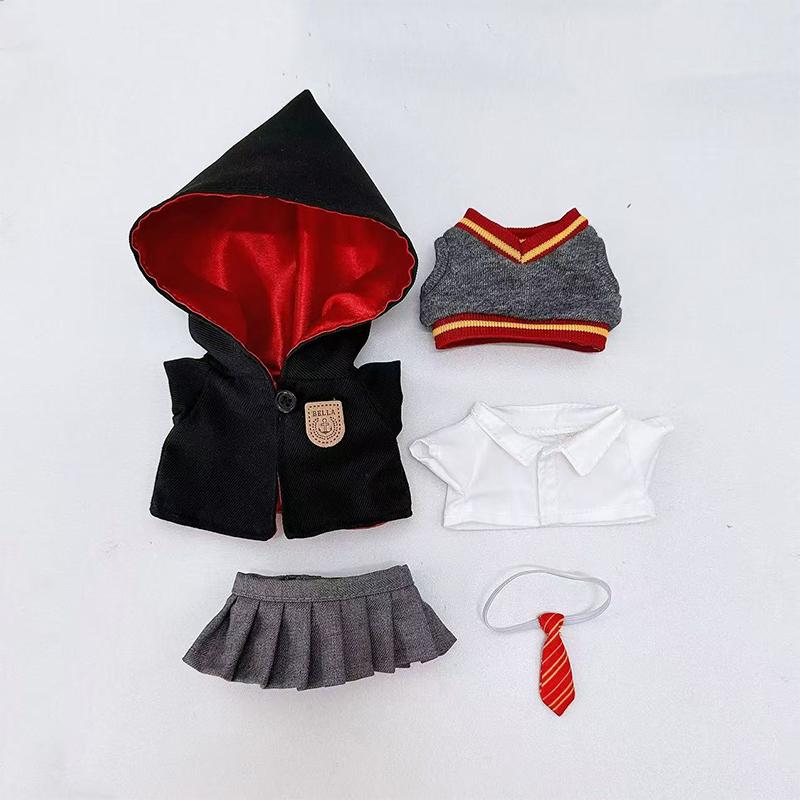 Diy Dress Up For Doll Plush Doll Clothes Designer Magician Costume Set Toy Only Clothes Pants And Skirts Luxury Clothing