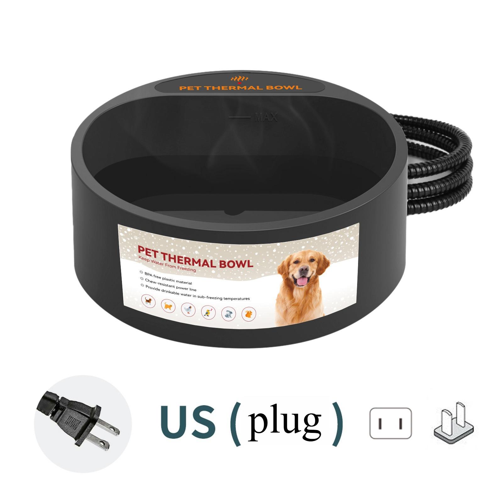 Dog Heated Water Bowl for Outdoor