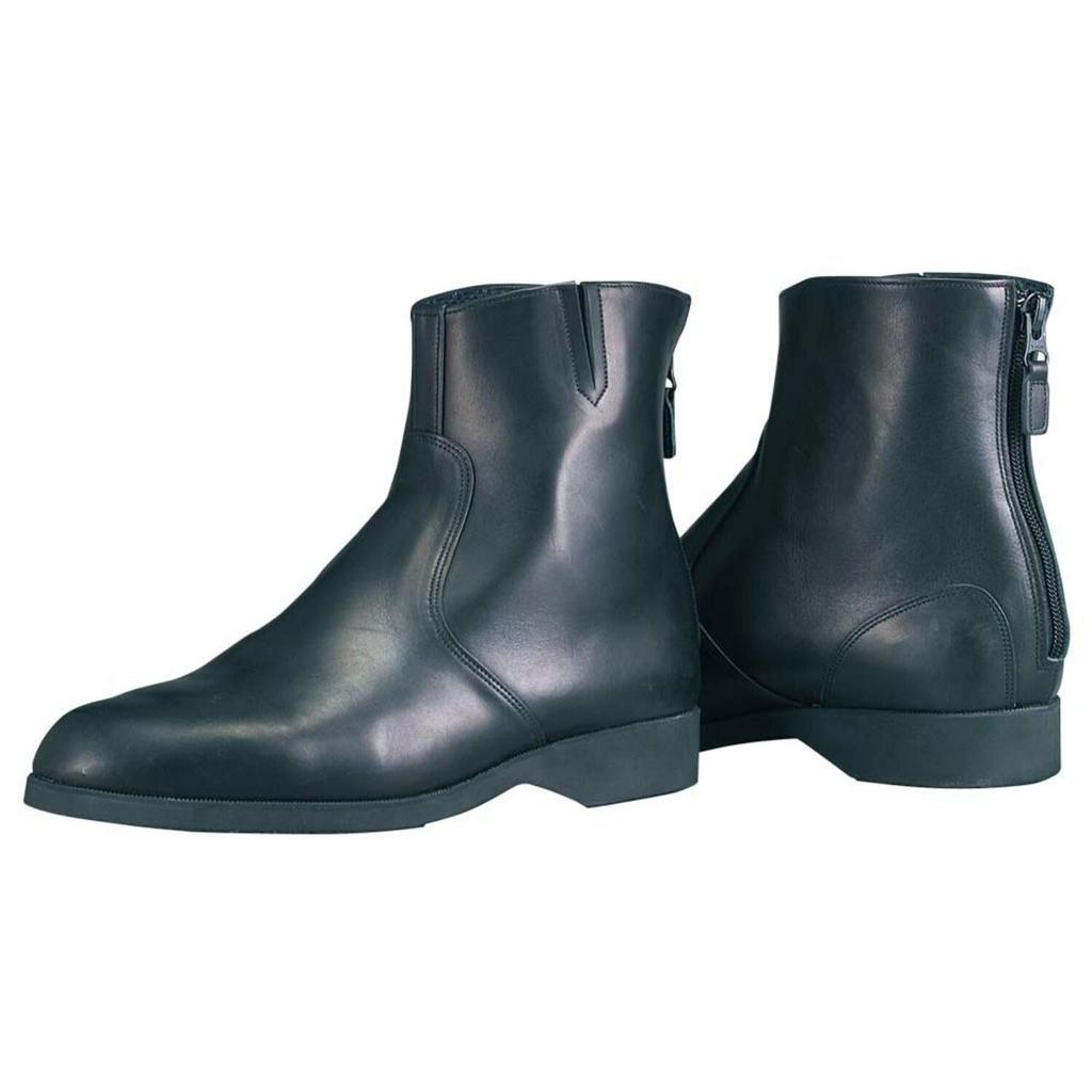 NANKAI Short Cowhide Size Made in Japan NTB-21 Boots, Leather, Black, 28.0cm,