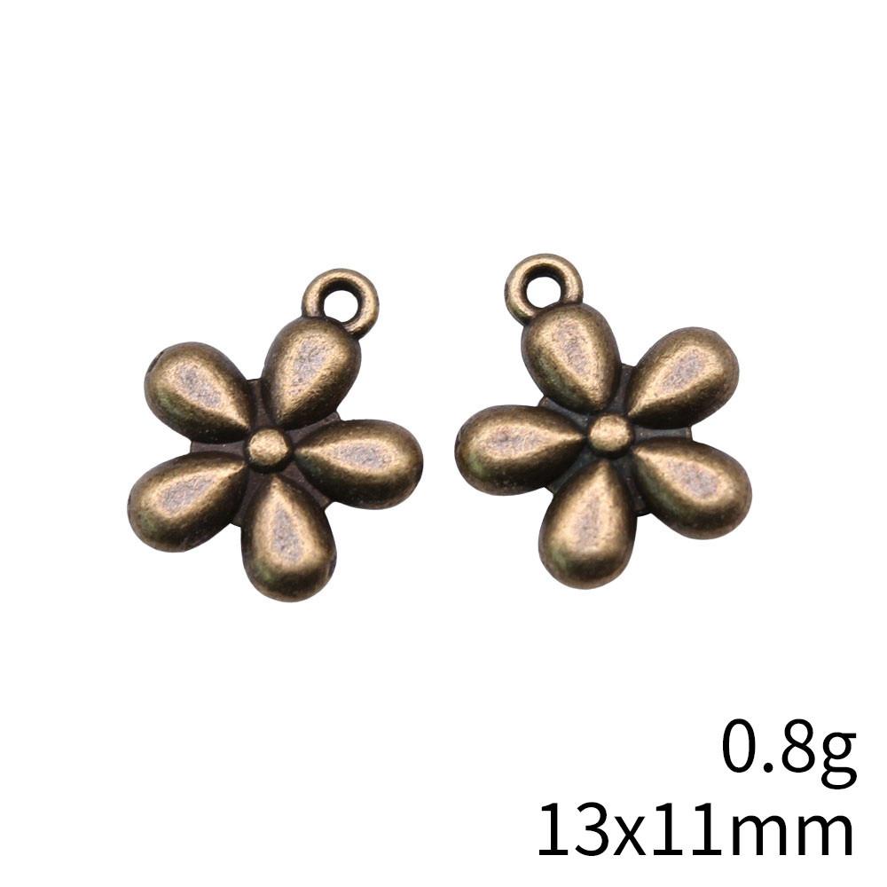 Gifts For Women Charms Italian Bracelet Small Flower Charms Pendant Ornaments For Home Phone Pendant