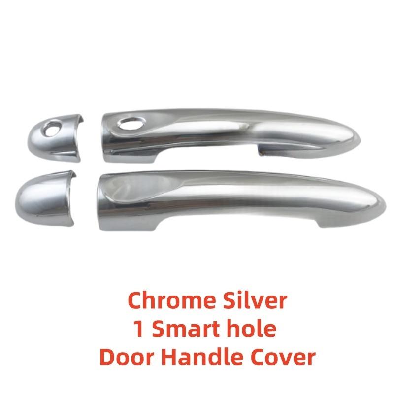 Car ABS Black Carbon Accessories Plated Door Handle Cover Trim Paste Style 2011 2012 2013 2014 For Renault Megane RS Trophy