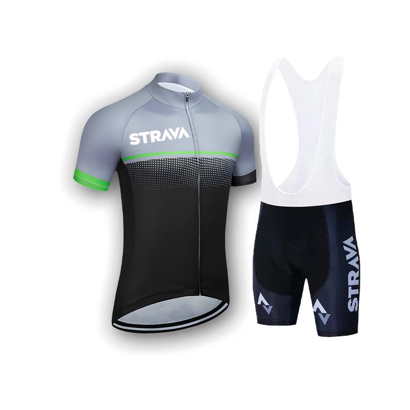 Short-sleeved Men's Tight-fitting Quick-drying Breathable Mountain Road Bike Cycling Suit 2026 Summer Breathable Cycling Suit Set