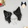 Dark Exotic Jackal Ears Headband Anubis cos Headgear Egyptian Exotic Jackal Ears KC