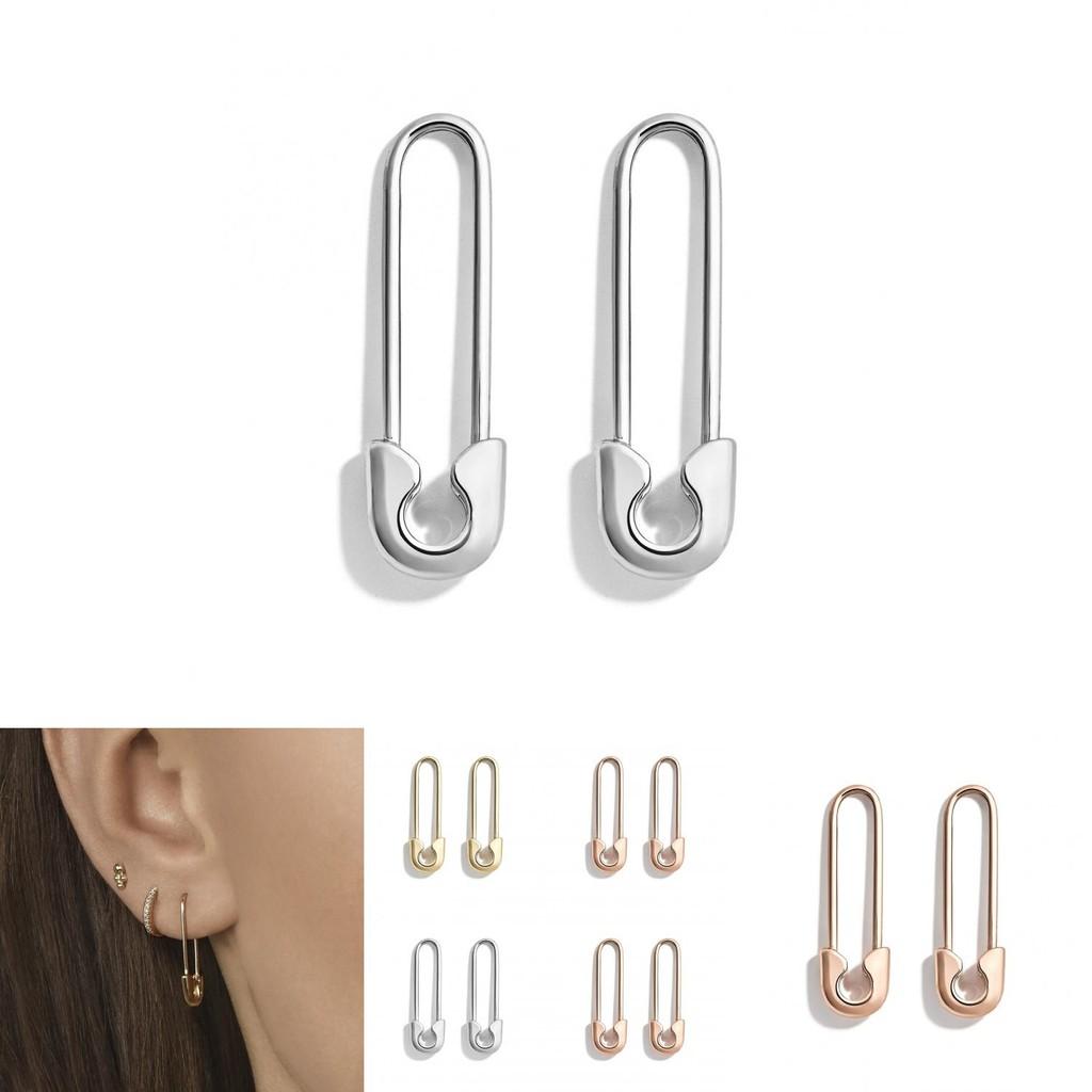 Fashion Commute Style Alloy Earrings In Gold Rose Gold And Silver