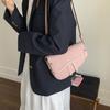 Populaire zadeltas zomer nieuwe damestas mode liefde schoudertas klein fris contrasterende kleur messenger bag