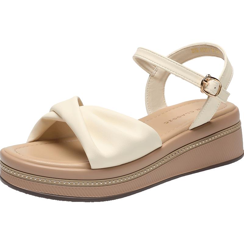 ZHR Women s AY231 Wedge Heel Sandals 38