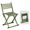 Strong Load-bearing Camping Stool Wear-resistant Patio Seat Portable Folding Chairs  Riding