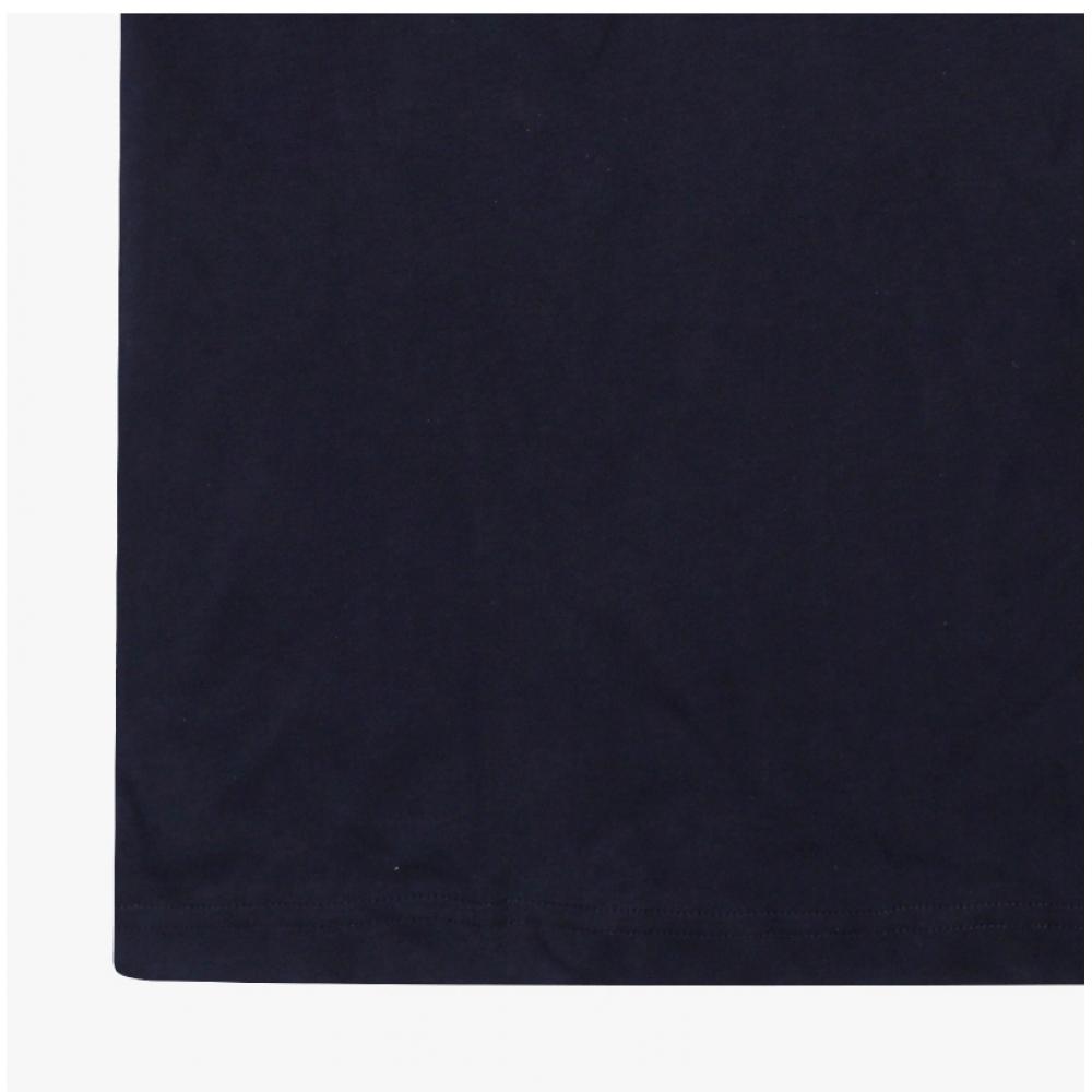 A.p.c. VelveT Logo STandard Grand T shirT M26384 Tiq Dark Navy Ecru