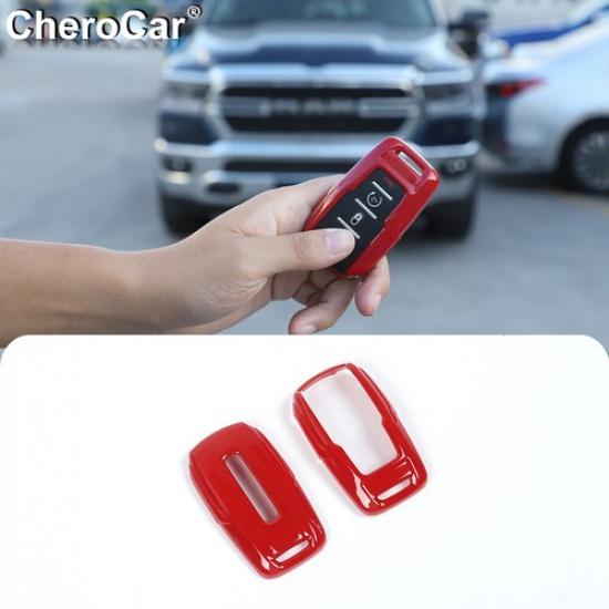 

Smart Key Fob Shell Case Cover Protector For Dodge Ram 1500 2018-21 Accessories