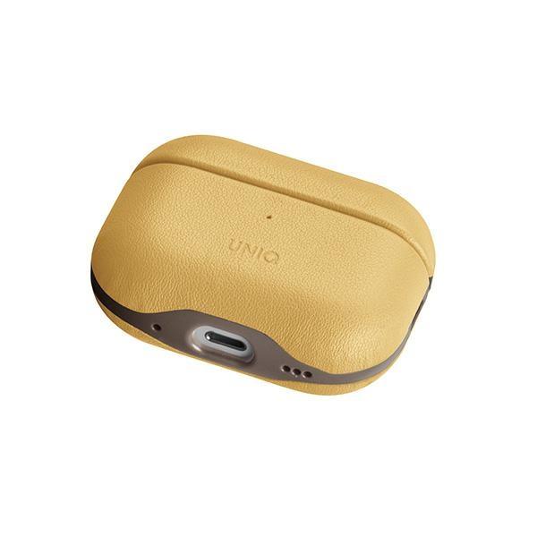 UNIQ Lyden DS AirPods Pro 2 Gen(2022/2023) Case Yellow-gray/canary Yellow-flint Gray