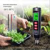 3 In 1 Digital EC Meter Temperature Humidity EC Soil Tester High Accuracy Detector Garden Planting Flower Soil Analyzer
