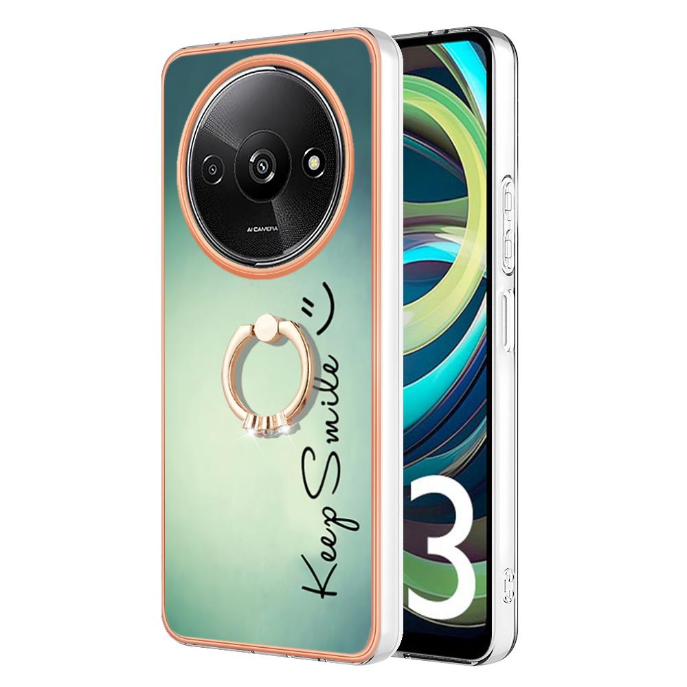 YB IMD Series-20 Style D for Xiaomi Redmi A3 4G/Poco C61 4G Case 2.0mm TPU Electroplating Edges Phone Cover