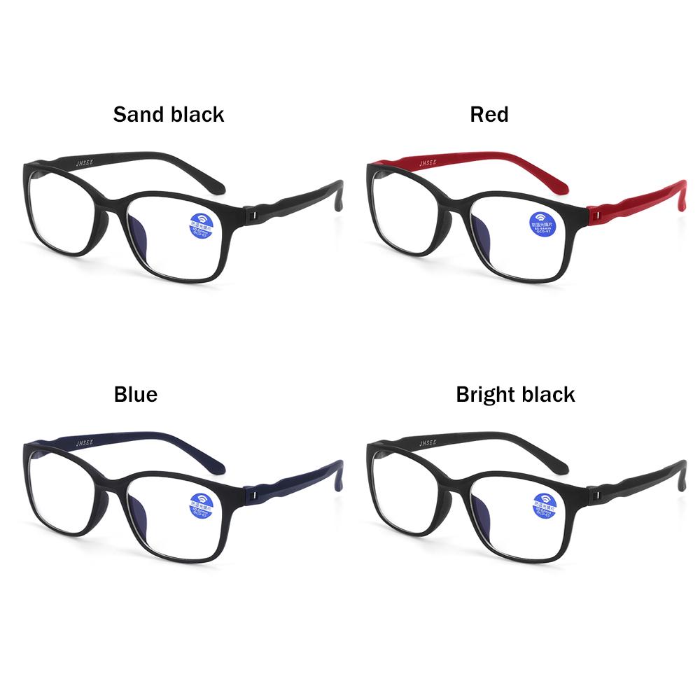 UV400 Anti Blue-ray Glasses Reading Glasses Flexible Ultralight TR90 Computer Goggles Radiation Protection Anti-fatigue Eyewear