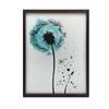 Poster Delicate Dandelion In Motion Poster Delicate Dandelion In Motion, 50X70 Cm, Frameless, Matte Paper 230 Gsm