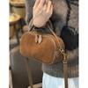 Spring/Summer 2026 Women's Retro Velvet Crossbody Handbag with Single Shoulder Strap