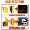 Car Reflective Tape Yellow DOT-C2 Auto Safety Warning Sticker Reflector Protective Tape Strip Film for Trucks Auto Motorcycle
