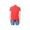 Polo Ralph Lauren Jednobarevné Polo Tričko s Krátkým Rukávem a Vyšívaným Malým Logem a Pruhovaným Límcem Pánské topy 710842621-004