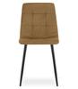 KARA Chair - Brown Velvet / Black Legs X 4