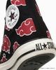 CONVERSE All Star HI Naruto Shippuden Itachi Uchiha Akatsuki Design High Cut Sneakers 24.5cm Canvas Shoes Unisex