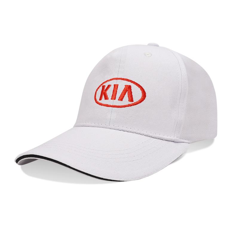 Auto KIA Besticktes Abzeichen Baseballkappe Schirmmütze Ventil für KIA EV6 Stinger RIO Sorento Picanto Ceed Borrego Syros K4 K5 Sonet