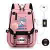 Anime Peripheral Teen Trend Backpack Multifunctional Usb Casual Student School Bag