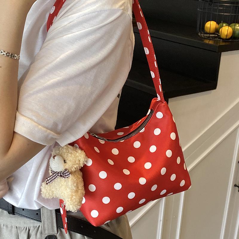 Summer New Single Shoulder Mini Spot Niche Summer Bag Trendy Small Bag Casual Tote New Bag Women's Bag