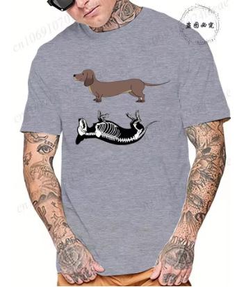 Dachshund Happy Halloweiner T-shirt Humorous Men WMONE Fashion Novelty XXS