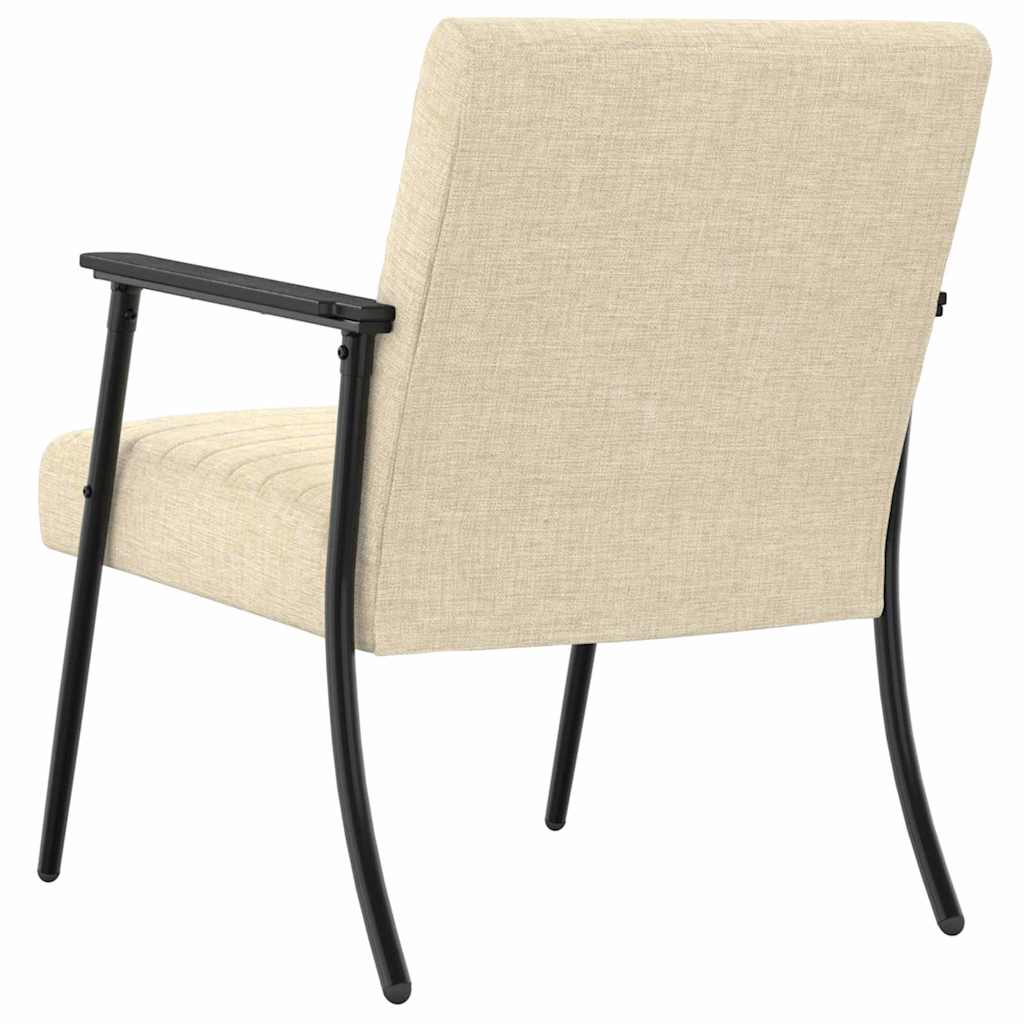 Cream Armchair 59 X 75 X 78 Cm Fabric