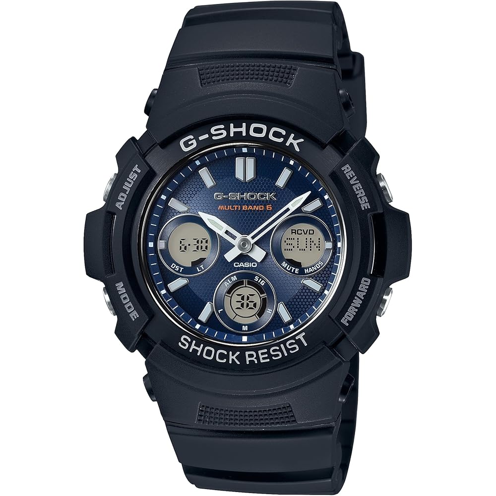Casio G-Shock AWG-M100SB-2AJF Black Radio Solar Watch Men s