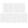 Régua Zigzag para Diamond Art Régua de Grade para Artesanato com Diamantes Ferramenta de Posicionamento Preciso de Diamantes para Kits de Diamond Art Quadrado Acessórios de Artesanato