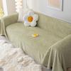 Herringbone Jacquard Cotton Velvet Sofa Towel Cover Cloth Four Seasons Universal High Sense Full Covered Cover Blanket