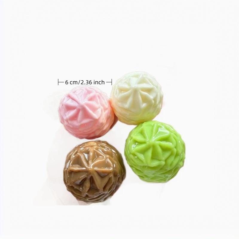1Pcs Moldable Non-Bounce Squeeze Ball Soft Whipping Cream Stress Ball Toy Asmr Sensory Anti Stress Fidget Toys For Adults