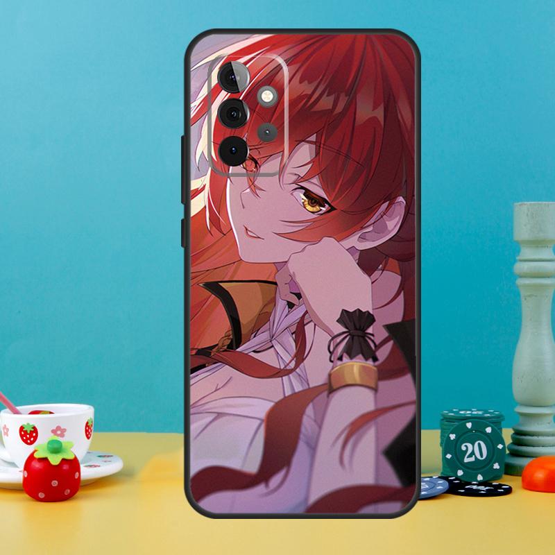 Himeko Honkai Star Rail Case For Samsung Galaxy A15 A16 A05 A26 A36 A56 A52 A53 A33 A13 A34 A54 A14 A35 A55 A22 A32